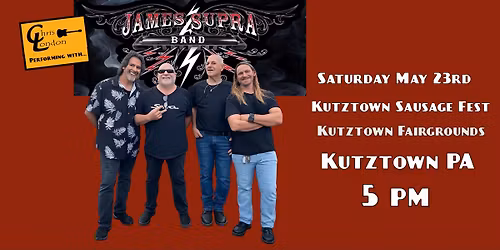 \u2026with The James Supra Band