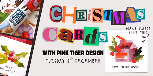 Card Making with Pink Tiger Design