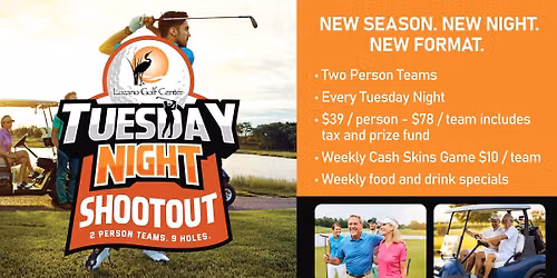 Tuesday Night Golf League (every week)