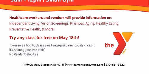 Barren County Family YMCA Senior Health Fair