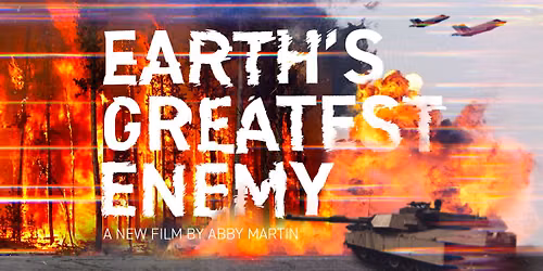 Earth's Greatest Enemy: Film night and Director Q&A
