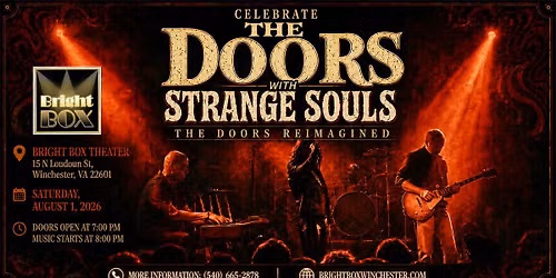 The Doors Reimagined with Strange Souls at Bright Box Theater