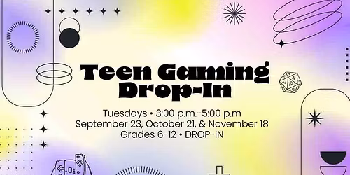 Teen Gaming Drop In