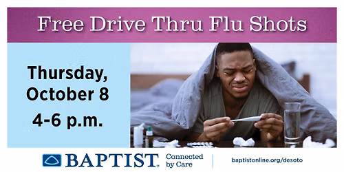 Free Community Drive-Thru Flu Shot Event
