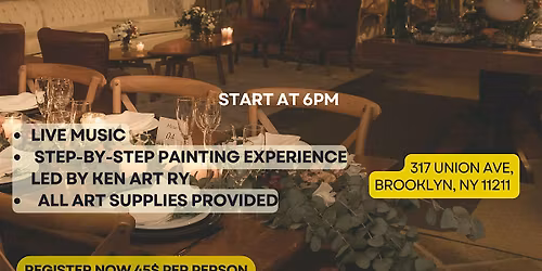 SIP AND PAINT WITH LIVE MUSIC