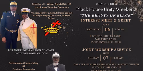 Black House Unity Weekend