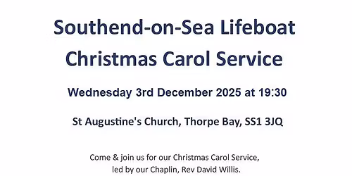 Southend-on-Sea Lifeboat Christmas Carol Service