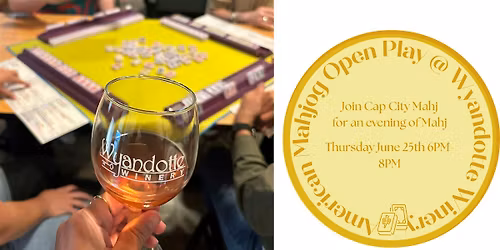American Mahjong Open Play @ Wyandotte Winery