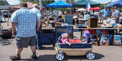Outdoor Flea market 3rd Sunday of the Month April Through October at The Mega Mall!  Free admission!