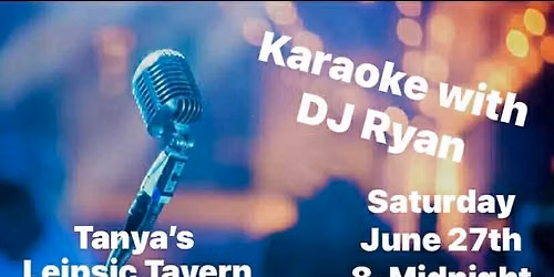 Karaoke with DJ Ryan