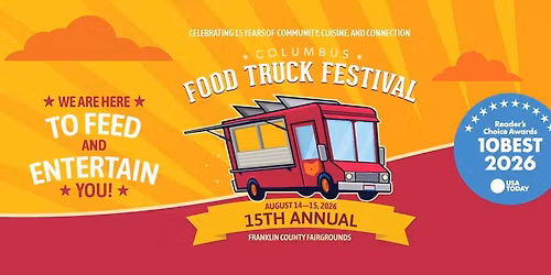 The 15th Annual Columbus Food Truck Festival - 2026