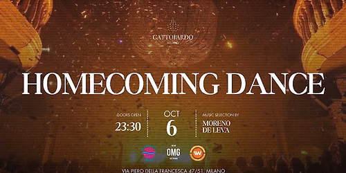Homecoming Dance - Oh My Gattopardo