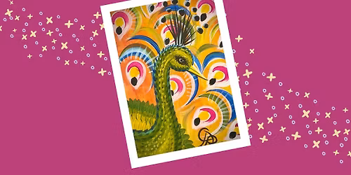 Co Grown Up Paint Along - Peacock