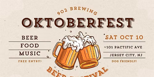 Oktoberfest at 902 Brewing: Jersey City\u2019s Ultimate Fall Beer Celebration