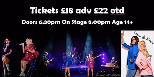 SOS A Tribute to Abba - with Han & Fran and the full amazing band