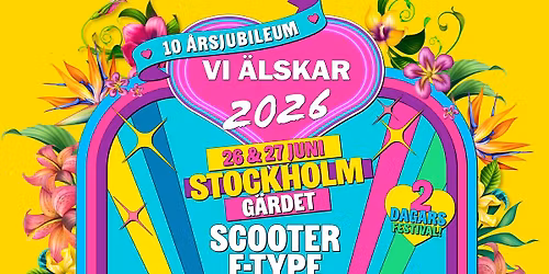 VI \u00c4LSKAR 2026 -2 DAGARSFESTIVAL- STOCKHOLM