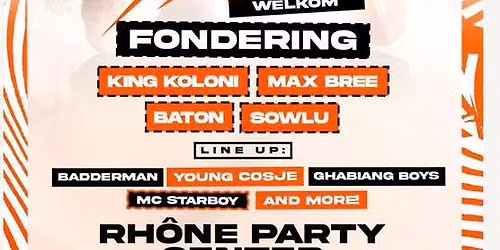 WELKOM FONDERING