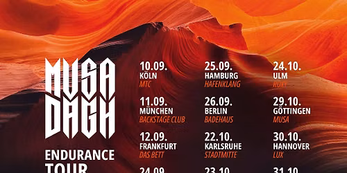 Musa Dagh \/\/ ENDURANCE Tour 2026 \/\/ D\u00fcsseldorf
