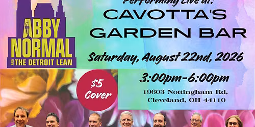 Abby Normal @ Cavotta's Garden Bar