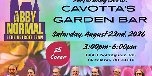 Abby Normal @ Cavotta's Garden Bar