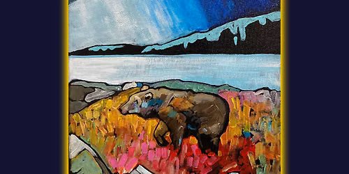 Arctic Bear Acrylic Painting Class with Darcy Brambrink