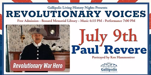 Living History Nights: Paul Revere