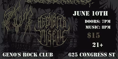 Pursuit, Sustenance, Agenbite Misery, Skvm \/\/ Portland Maine