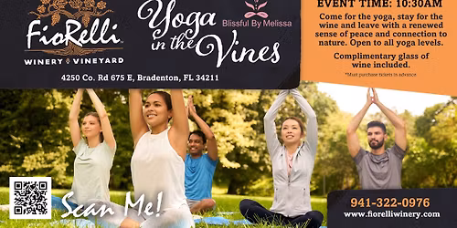 Yoga in the Vines