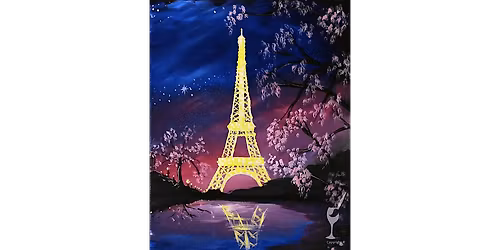 Romance in Paris - Paint and Sip in Houston | Classpop!\u2122
