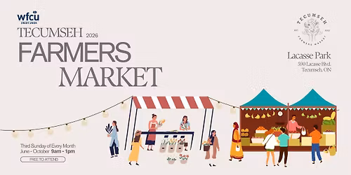 Tecumseh Farmers Market 2026