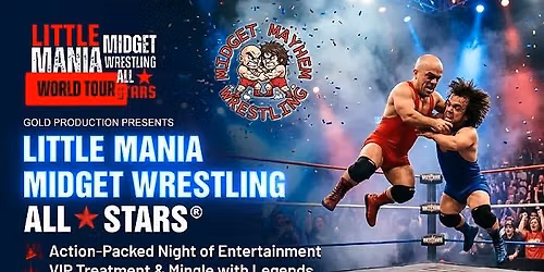 Youngstown, OH - Little Mania Midget Wrestling @ Penguin City