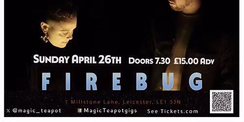 Penelope Trappes + Run @ Firebug Sunday April 26 \u00a315 adv