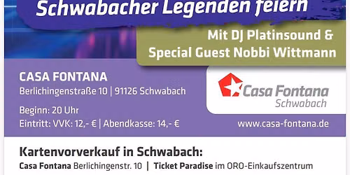 Forever Young Party 80er bis 2000er