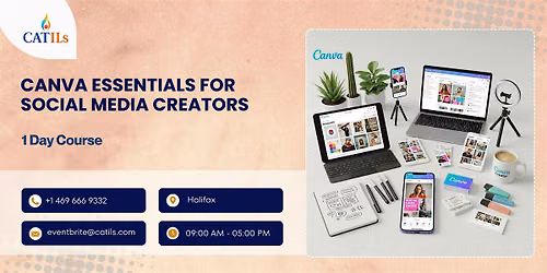 CanvaEssentialsforSocialMediaCreators\u20131DayCourse| Halifax