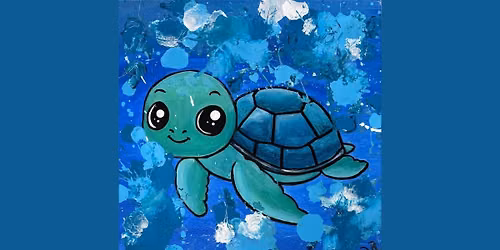Messy Wearable Art Camp- Turtle Splash Day For Teens and Adults @ Happily Painted Studio