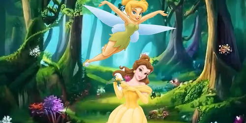 Back to School with Belle & Tinkerbell