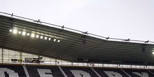 Spectators for Pride Park Charity Game May 2026