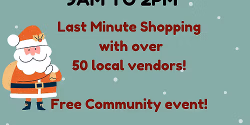 Last Minute Shoppers Market