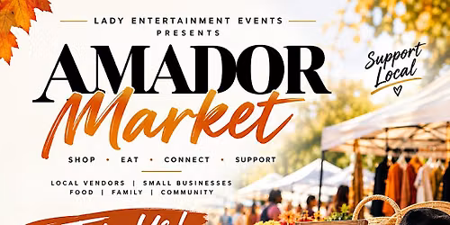 Amador Pop Up Market