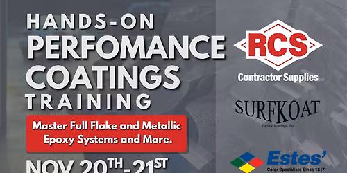 Hands-On Epoxy Training: Full Flake, Metallic & Grind-and-Seal Systems