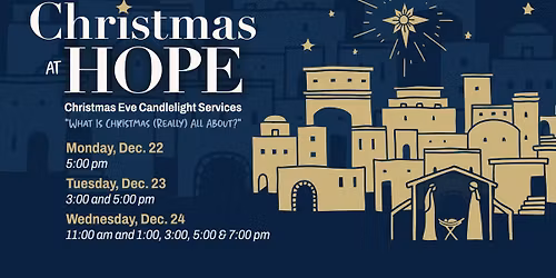 Christmas at Hope Ankeny