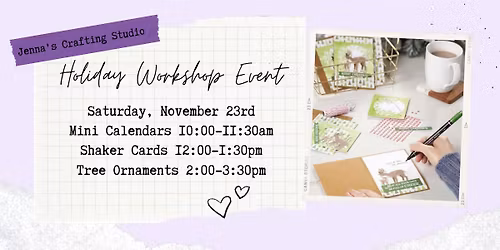 Holiday Workshop Event