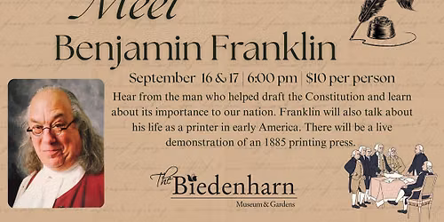 Meet Benjamin Franklin