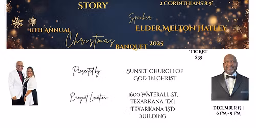 Sunset Annual Christmas Banquet 