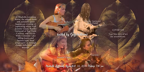 Autumn's Quest: Jennifer Chase, Brooke Garwood of Sun Child, Caenyez, and Nicole Wells-Cimmino