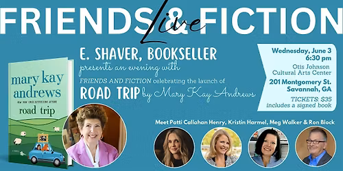 Friends & Fiction Live: Mary Kay Andrews Book Talk
