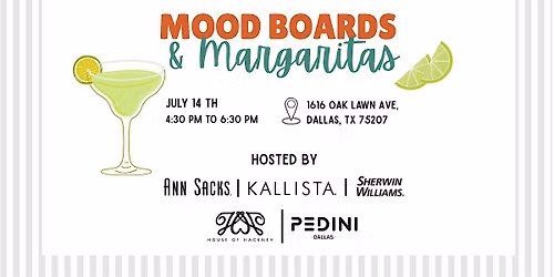 Mood Boards & Margaritas