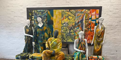 Family Melting Pot: Fabric painting and printing with Annie Gough