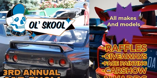 3rd Annual Ol' Skool Car Show