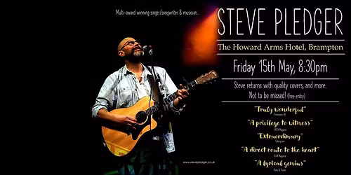 Steve Pledger @ The Howard Arms, Brampton